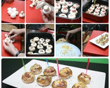 Foto del paso 1 de la receta: Champiñones rellenos de jamón