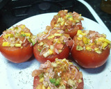Foto del paso 4 de la receta: Tomate relleno (frío)