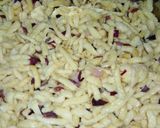 Lusta juhturós nokedli recept fázis 3 fotója
