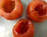 Foto del paso 1 de la receta: Tomates asados rellenos