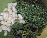 Foto langkah ke 1 dari resep Trancam Kacang Panjang, Kemangi dan Timun.