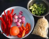 Foto langkah ke 1 dari resep Sambal Pete Teri Medan.