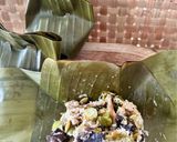 Foto langkah ke 7 dari resep Botok Campur Jamur Pete Teri Lamtoro.