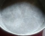 A picture of step 3 of Chhena poda.