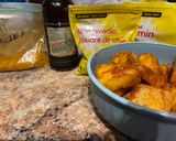 A picture of step 2 of Airfryer pineapple.