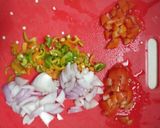 A picture of step 1 of Bread pizza.