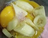 Gambar langkah 2 resipi Kek Pisang Coklat.