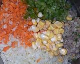 A picture of step 1 of Mix Veg Paratha.
