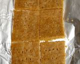 A picture of step 3 of Homemade cheddar crackers. Baked in Airfryer.😋😋.