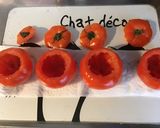 Une image de l'étape 3 de Tomates farcies au pecorino et farce maison (porc,moutarde,curry…).