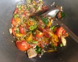 Foto langkah ke 3 dari resep Cumi asin tumis mercon.