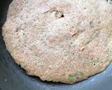 A picture of step 2 of Oats uttapam.