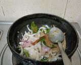 A picture of step 2 of Kathiyawadi Kadhi (Curd Based Monsoon Soup).