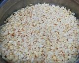 A picture of step 1 of Walnut & Moong stuffed Kachori.