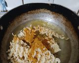 A picture of step 1 of Maggi balls.