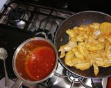 Foto del paso 4 de la receta: Alitas de pollo en salsa BBQ 😳🥵🧂