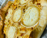 Foto del paso 5 de la receta: Quiche de puerro, bacon y queso de cabra🤩🤩