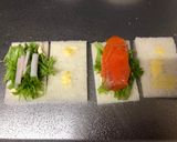 Gambar langkah 2 resipi Mini Wanpaku Sandwich 🇯🇵.