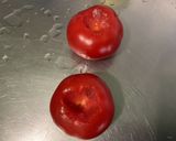 Une image de l'étape 8 de Courgettes et poivrons farcis bœuf, tomates et oignon.