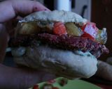 Foto del paso 8 de la receta: Hamburguesas de remolacha vegetarianas