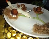 A picture of step 1 of Potato Cheese Balls on a Bird Nest.