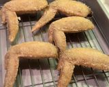 A picture of step 9 of Nagoya style Chicken wings.