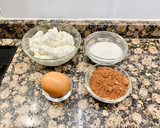 Foto del paso 1 de la receta: Pastel de queso ricotta y cacao “ sin gluten “