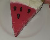 Foto del paso 18 de la receta Tarta fresca con forma de sandía 🍉🍉🍉