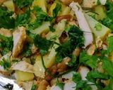 A picture of step 9 of Arabic shwarma my version.