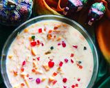 A picture of step 4 of Fruit and Vermicelli Custard.