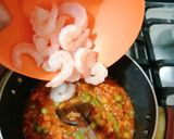 Foto del paso 4 de la receta: Fusilli primavera con camarones