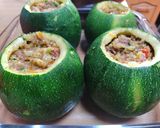 Foto del paso 5 de la receta: Zapallitos rellenos carne-quinoa