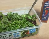 A picture of step 4 of Chinese salad.