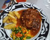 Foto langkah ke 8 dari resep Beef Sirloin Steak.