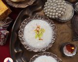 A picture of step 6 of Almond Caramel Kheer.