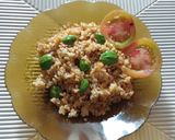 Foto langkah ke 3 dari resep Nasi goreng teri campur Pete.