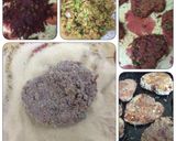 A picture of step 6 of Beetroot broccoli bites.