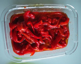 Foto del paso 5 de la receta: Pimientos rojos asados en freidora de aire