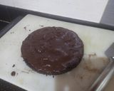 A picture of step 5 of Double Chocolate Truffle Cake.