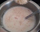 A picture of step 2 of Shahi phirni.