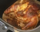 A picture of step 5 of Cornish Hen with Cheesy Pasta.