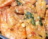 Salted Egg Yolks Butter Prawns recipe step 4 photo