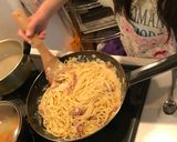 Foto langkah ke 4 dari resep Simple Carbonara tanpa cream 🍝.