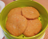 Foto del paso 6 de la receta: Hamburguesa/Burger con calabacín en Vaporera al Microondas