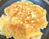 Gambar langkah 2 resipi 👩‍🍳 Telur Dadar Sayur.