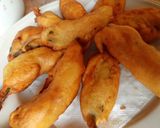A picture of step 4 of Stuff chillies with cheese and potatoes..(piment Farsi).