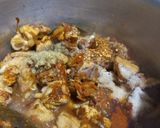 A picture of step 2 of Chicken pulao.