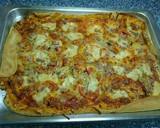 Foto del paso 13 de la receta: Pizza 🍕 de bacon 🍕🍅🔥