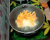 A picture of step 2 of Chilli potato.