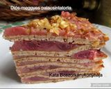 Diós-meggyes palacsintatorta (Gluténmentes) :) recept fázis 2 fotója